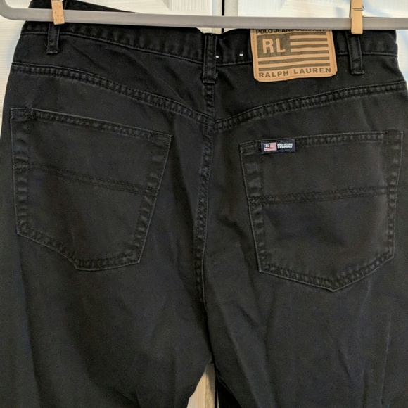 black polo with jeans